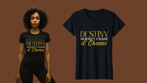 Destiny Doesn’t Chase It Chooses T-Shirt