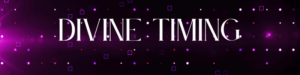 Divine timing, is a spiritual solution to whatever problems you may be going through. You are enough, and you will get through it.